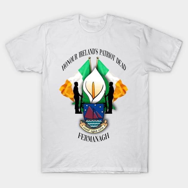Irish Easter Lily - Fermanagh Ireland T-Shirt by Ireland